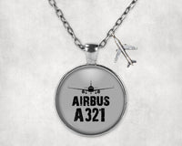 Thumbnail for Airbus A321 & Plane Designed Necklaces