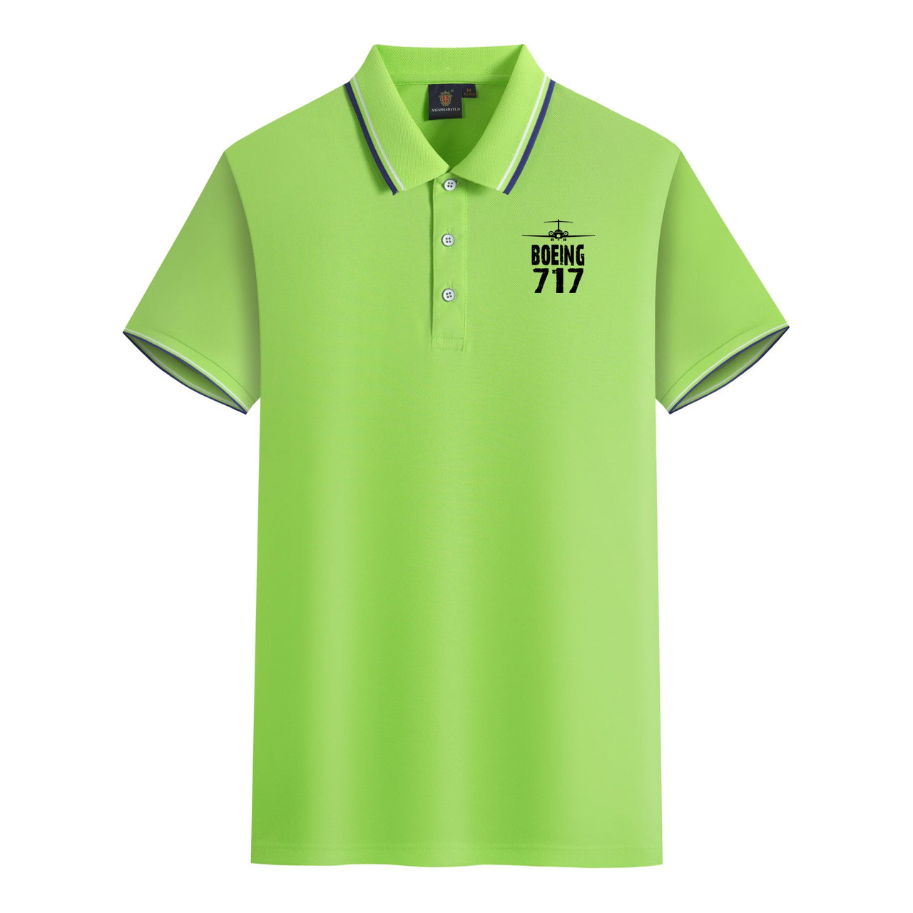 Boeing 717 & Plane Designed Stylish Polo T-Shirts