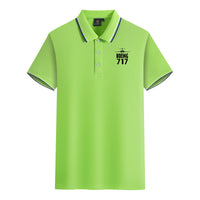 Thumbnail for Boeing 717 & Plane Designed Stylish Polo T-Shirts