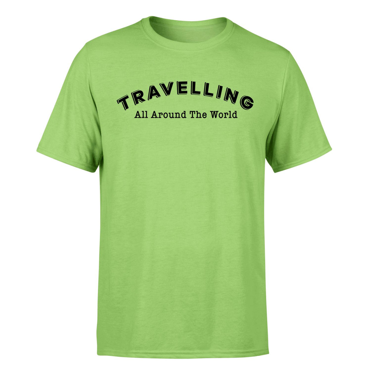 Travelling All Around The World Designed T-Shirts