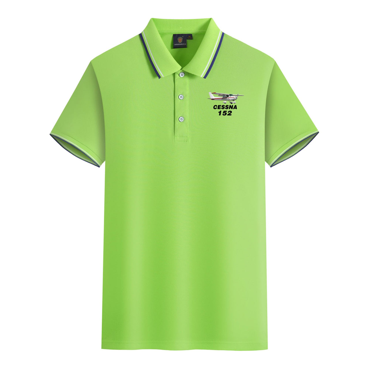 The Cessna 152 Designed Stylish Polo T-Shirts