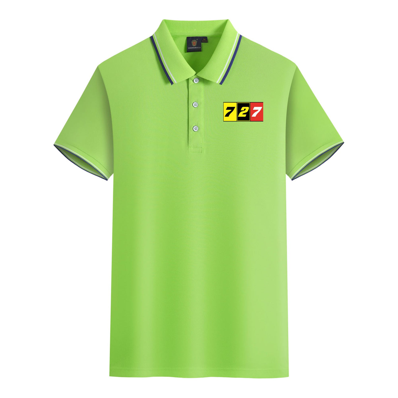 Flat Colourful 727 Designed Stylish Polo T-Shirts