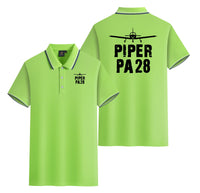 Thumbnail for Piper PA28 & Plane Designed Stylish Polo T-Shirts (Double-Side)