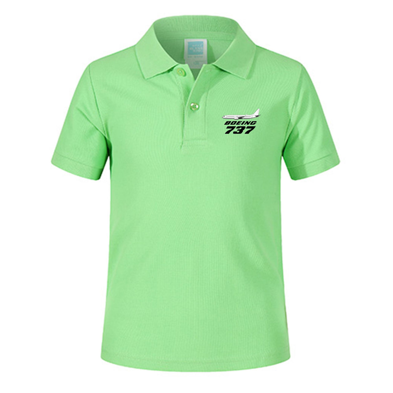 The Boeing 737 Designed Children Polo T-Shirts