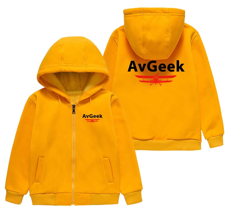 Avgeek Designed "CHILDREN" Zipped Hoodies