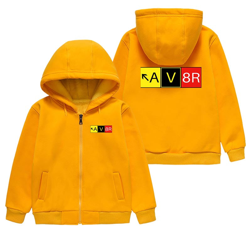 AV8R Designed "CHILDREN" Zipped Hoodies