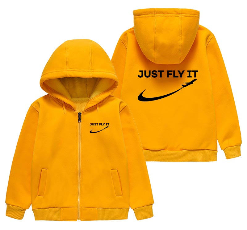 Just Fly It 2 Designed "CHILDREN" Zipped Hoodies