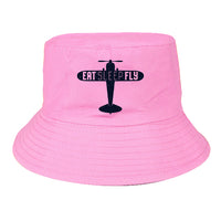 Thumbnail for Eat Sleep Fly & Propeller Designed Summer & Stylish Hats