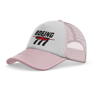 Thumbnail for Amazing Boeing 777 Designed Trucker Caps & Hats