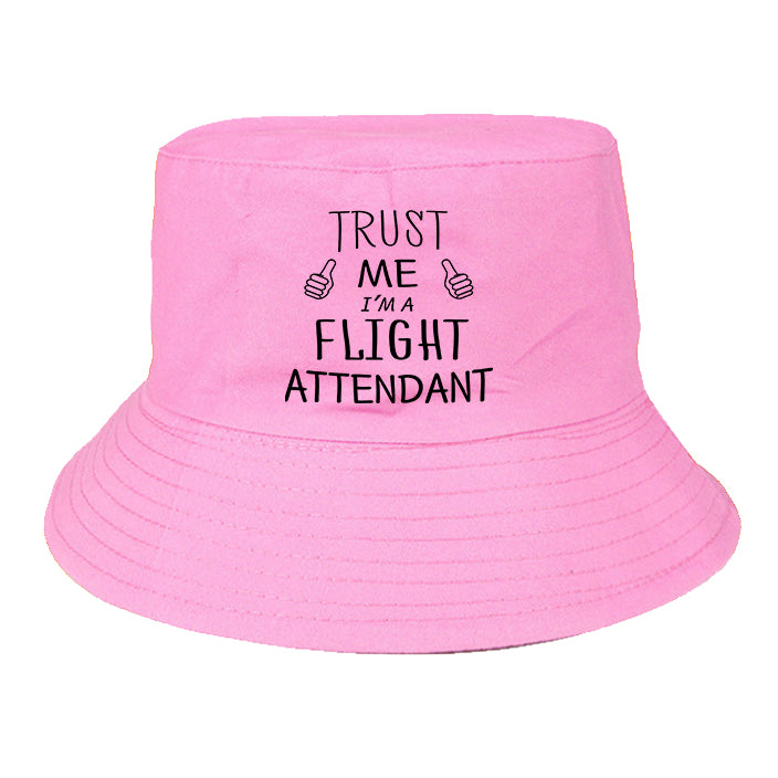 Trust Me I'm a Flight Attendant Designed Summer & Stylish Hats