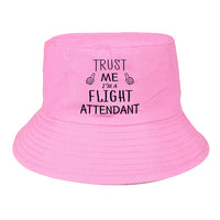 Thumbnail for Trust Me I'm a Flight Attendant Designed Summer & Stylish Hats