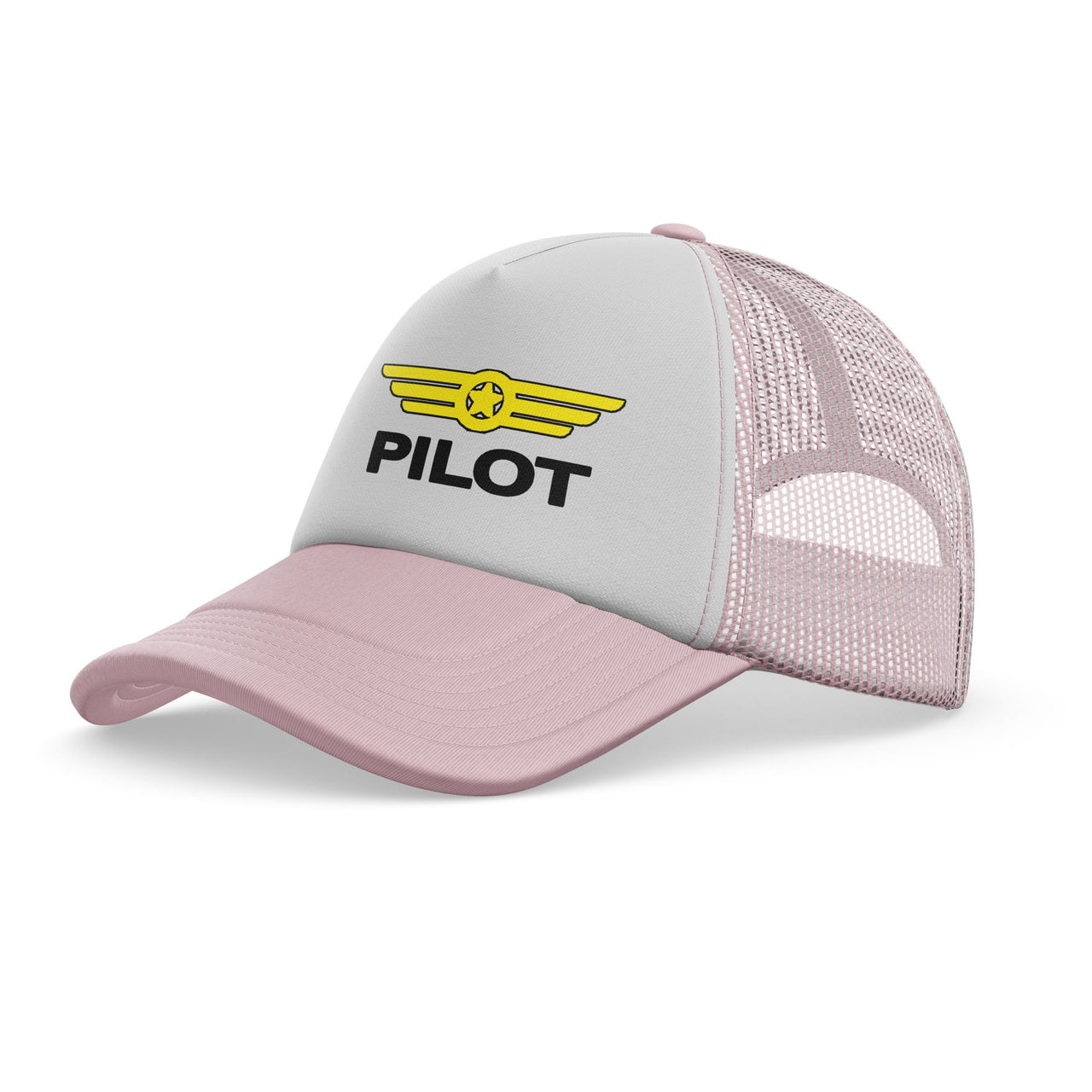 Pilot & Badge Designed Trucker Caps & Hats