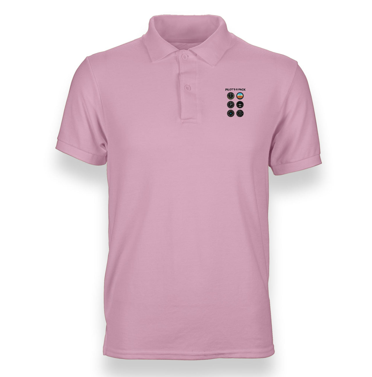 Pilot's 6 Pack Designed "WOMEN" Polo T-Shirts