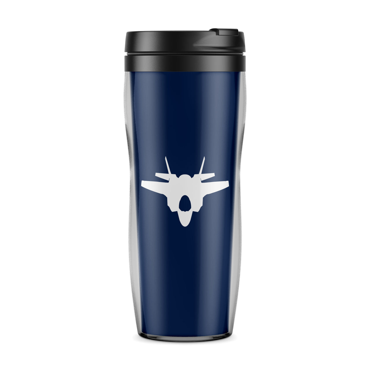 Lockheed Martin F-35 Lightning II Silhouette Designed Travel Mugs ...