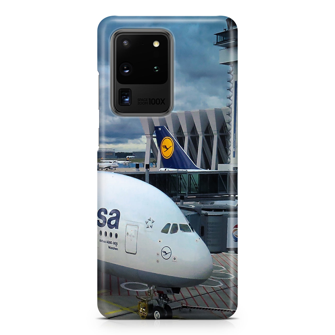 Lufthansa's A380 At the Gate Samsung A Cases