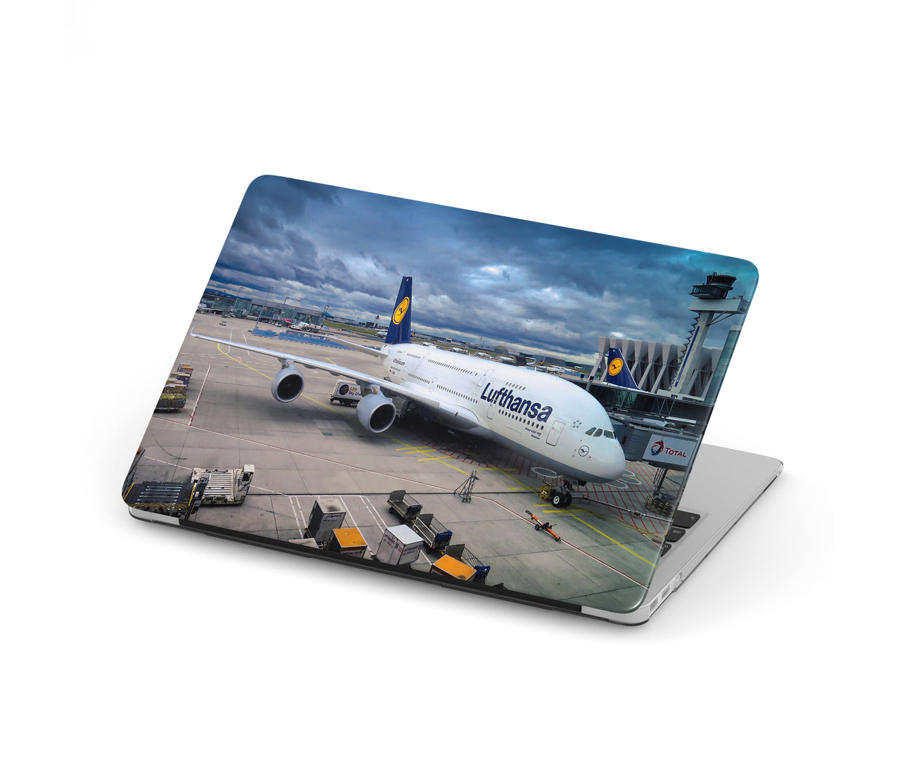 Lufthansa's A380 At the Gate Designed Macbook Cases