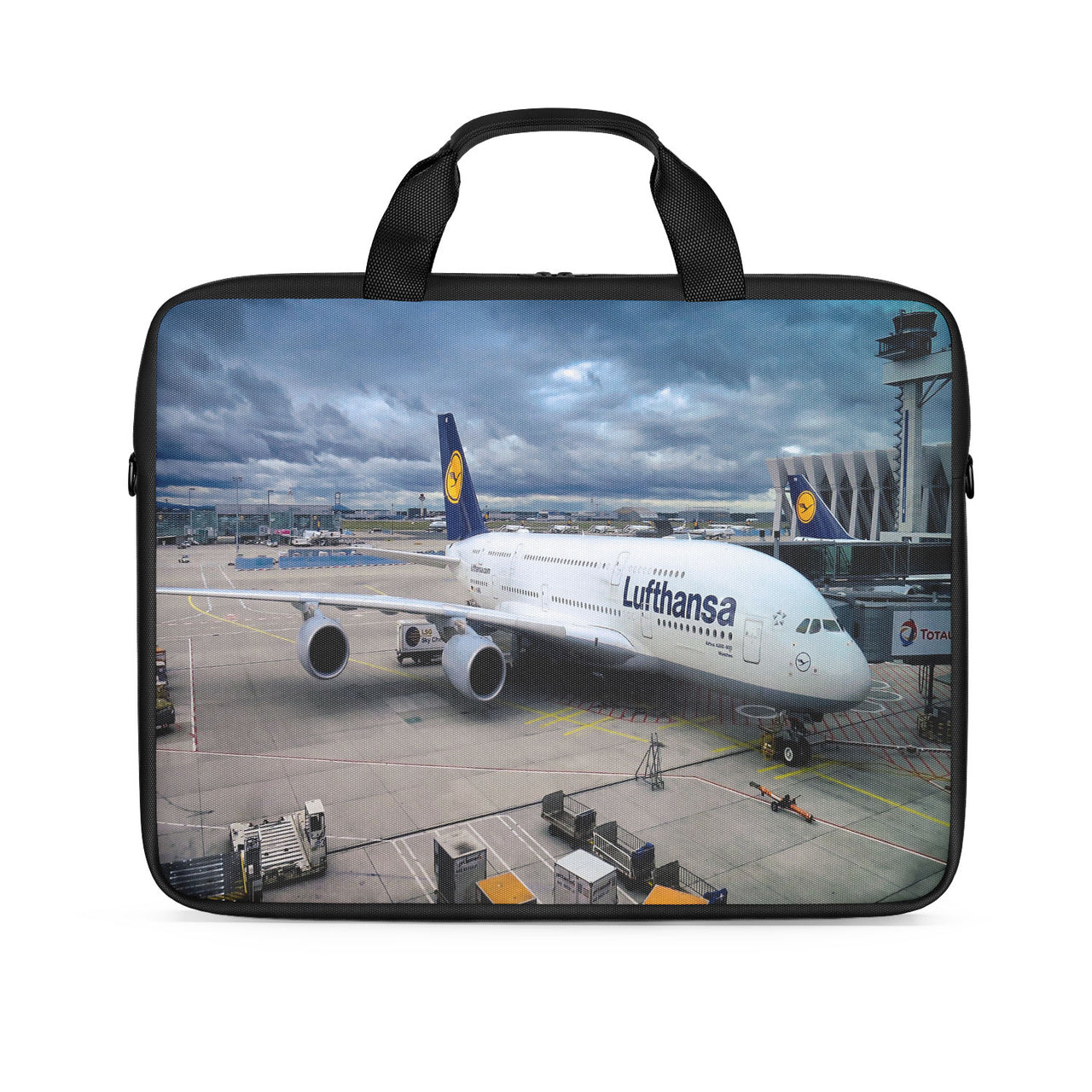 Lufthansa's A380 At the Gate Designed Laptop & Tablet Bags