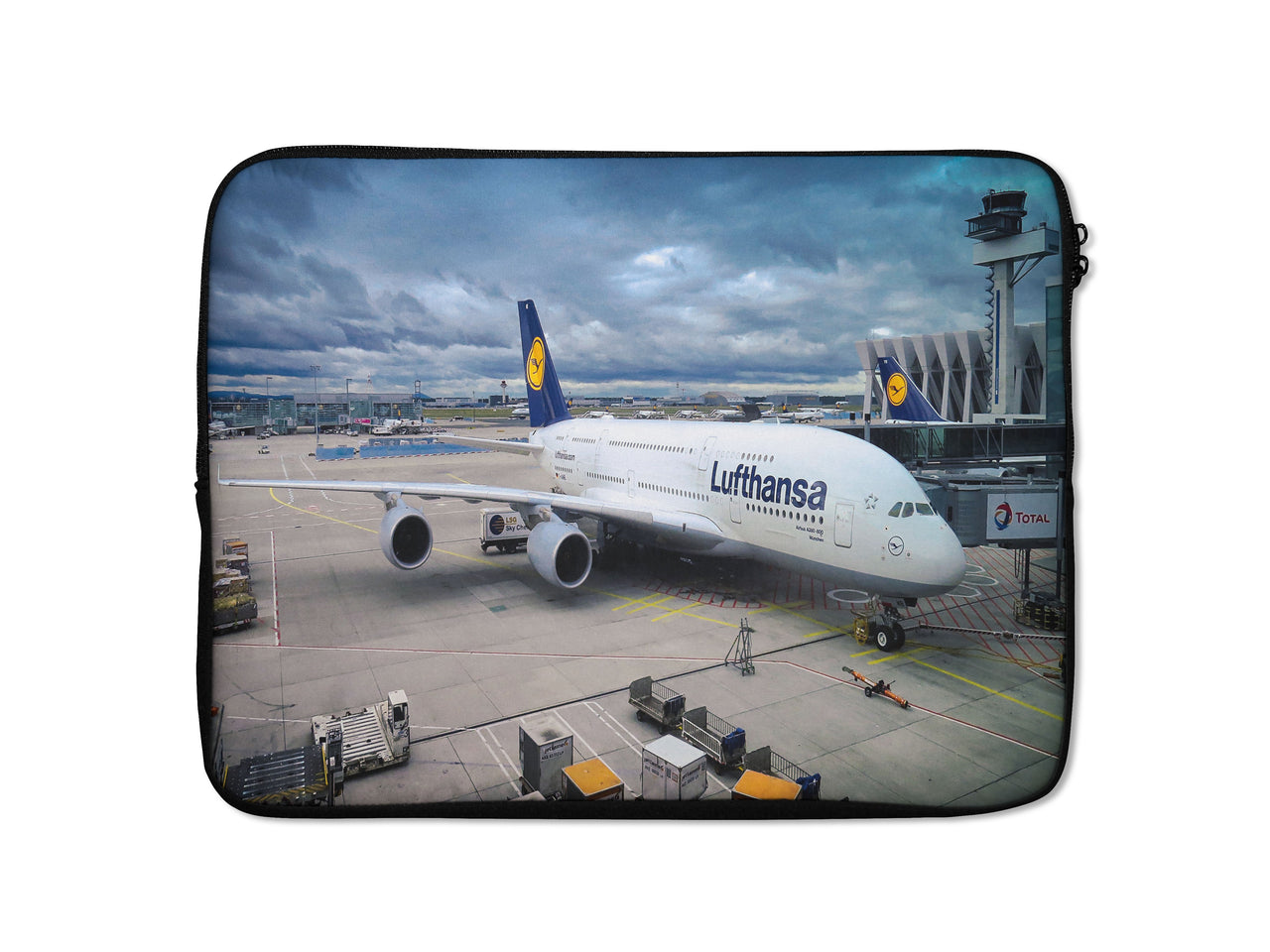 Lufthansa's A380 At the Gate Designed Laptop & Tablet Cases