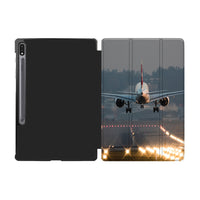 Thumbnail for Magnificent Airplane Landing Designed Samsung Tablet Cases