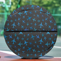 Thumbnail for Many Airplanes Gray Designed Basketball