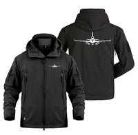 Thumbnail for McDonnell Douglas MD-11 Silhouette Plane Designed Military Jackets (Customizable)