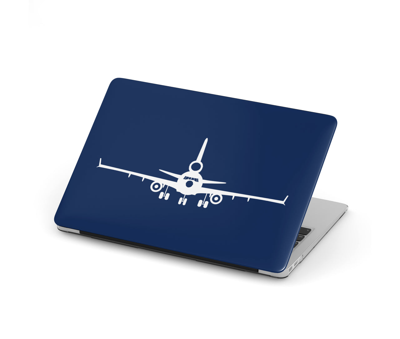 McDonnell Douglas MD-11 Silhouette Plane Designed Macbook Cases