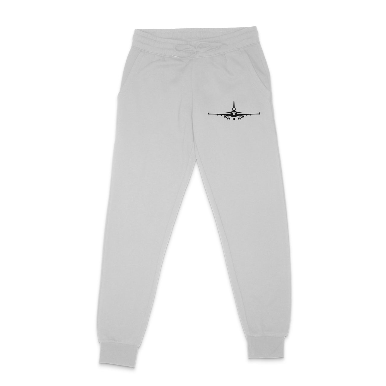 McDonnell Douglas MD-11 Silhouette Plane Designed Sweatpants