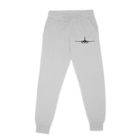 Thumbnail for McDonnell Douglas MD-11 Silhouette Plane Designed Sweatpants