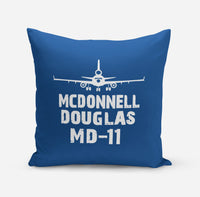 Thumbnail for McDonnell Douglas MD-11 & Plane Designed Pillows