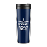 Thumbnail for McDonnell Douglas MD-11 & Plane Designed Travel Mugs