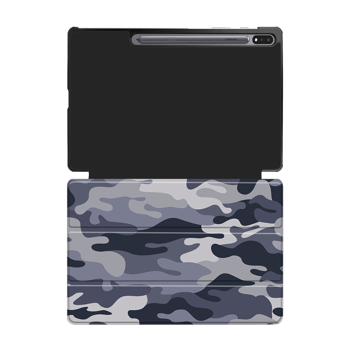 Military Camouflage Army Gray Designed Samsung Tablet Cases