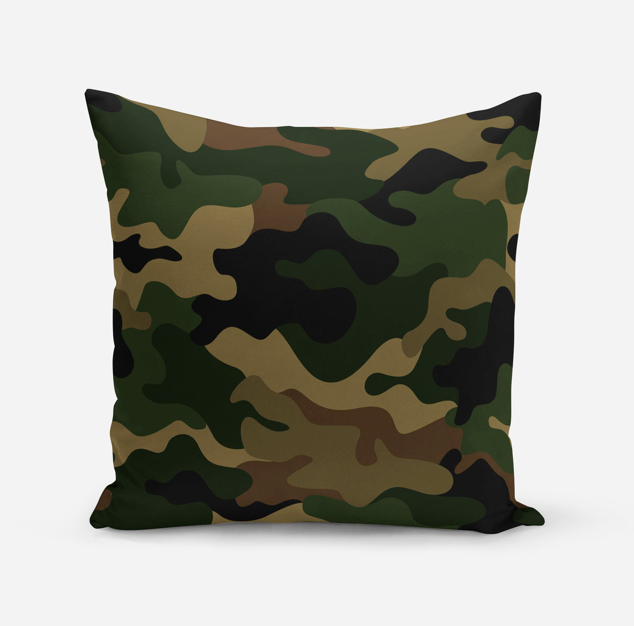 Military Camouflage Army Green Designed Pillows