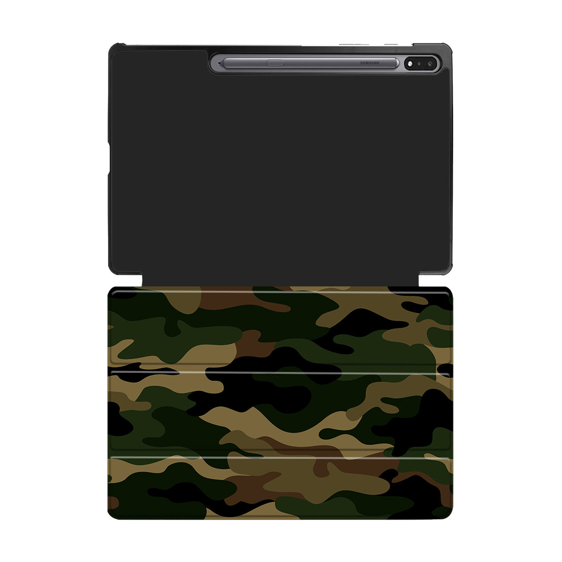 Military Camouflage Army Green Designed Samsung Tablet Cases