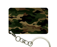 Thumbnail for Military Camouflage Army Green Designed Key Chains