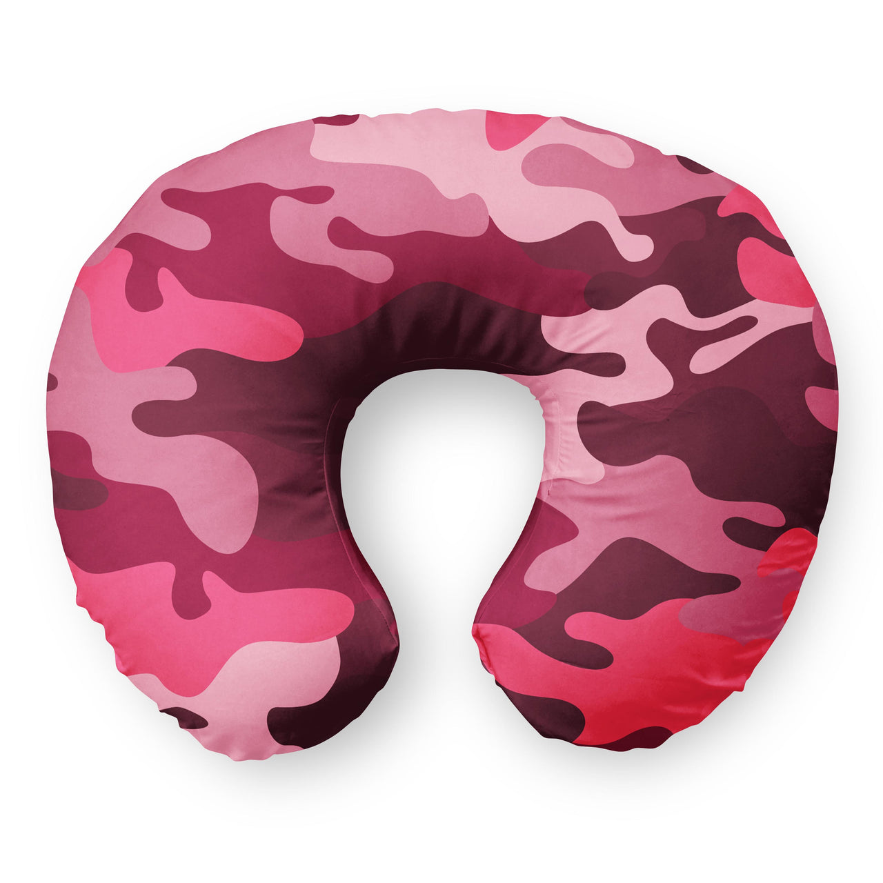 Military Camouflage Red Travel & Boppy Pillows