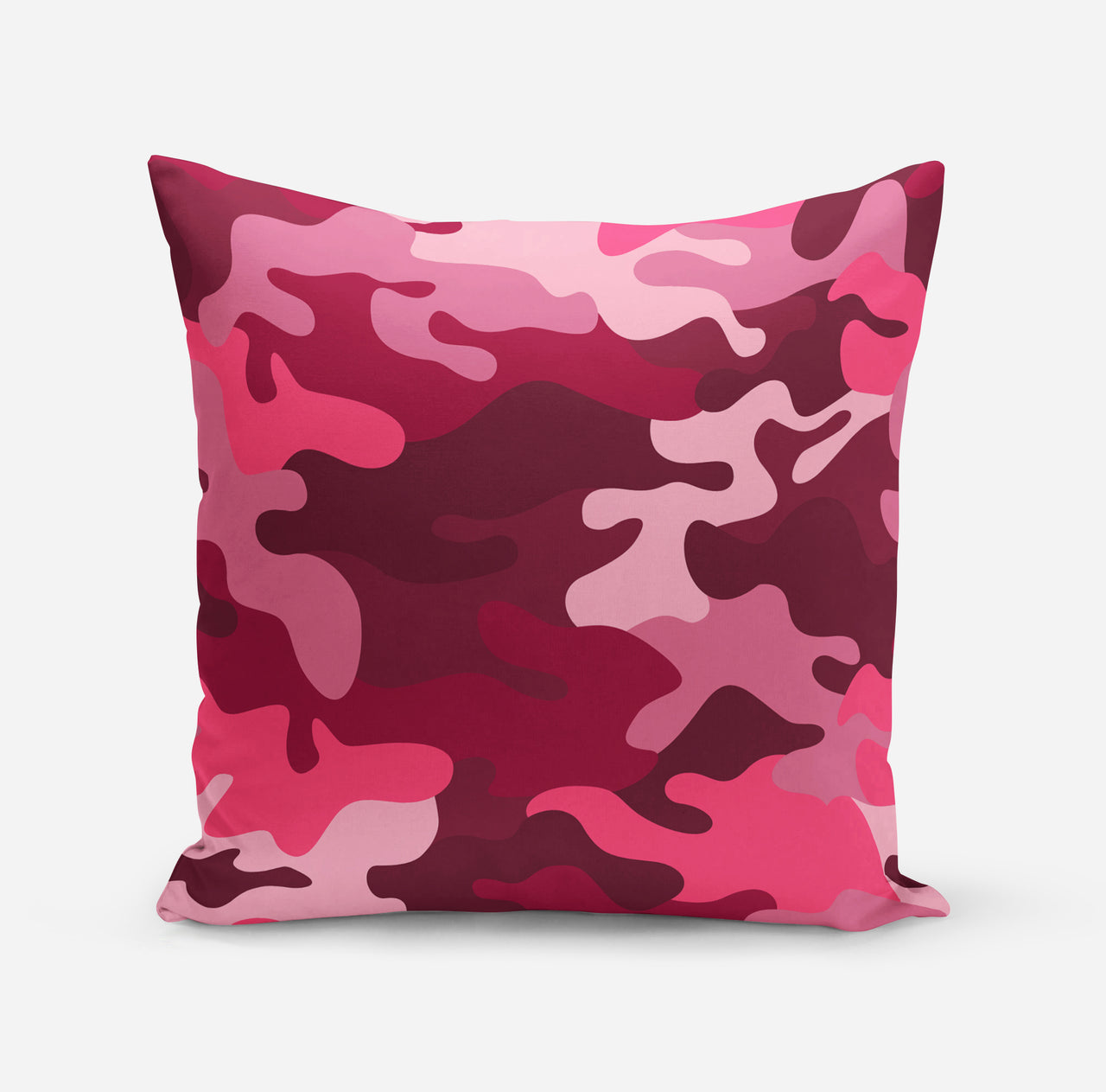 Military Camouflage Red Designed Pillows