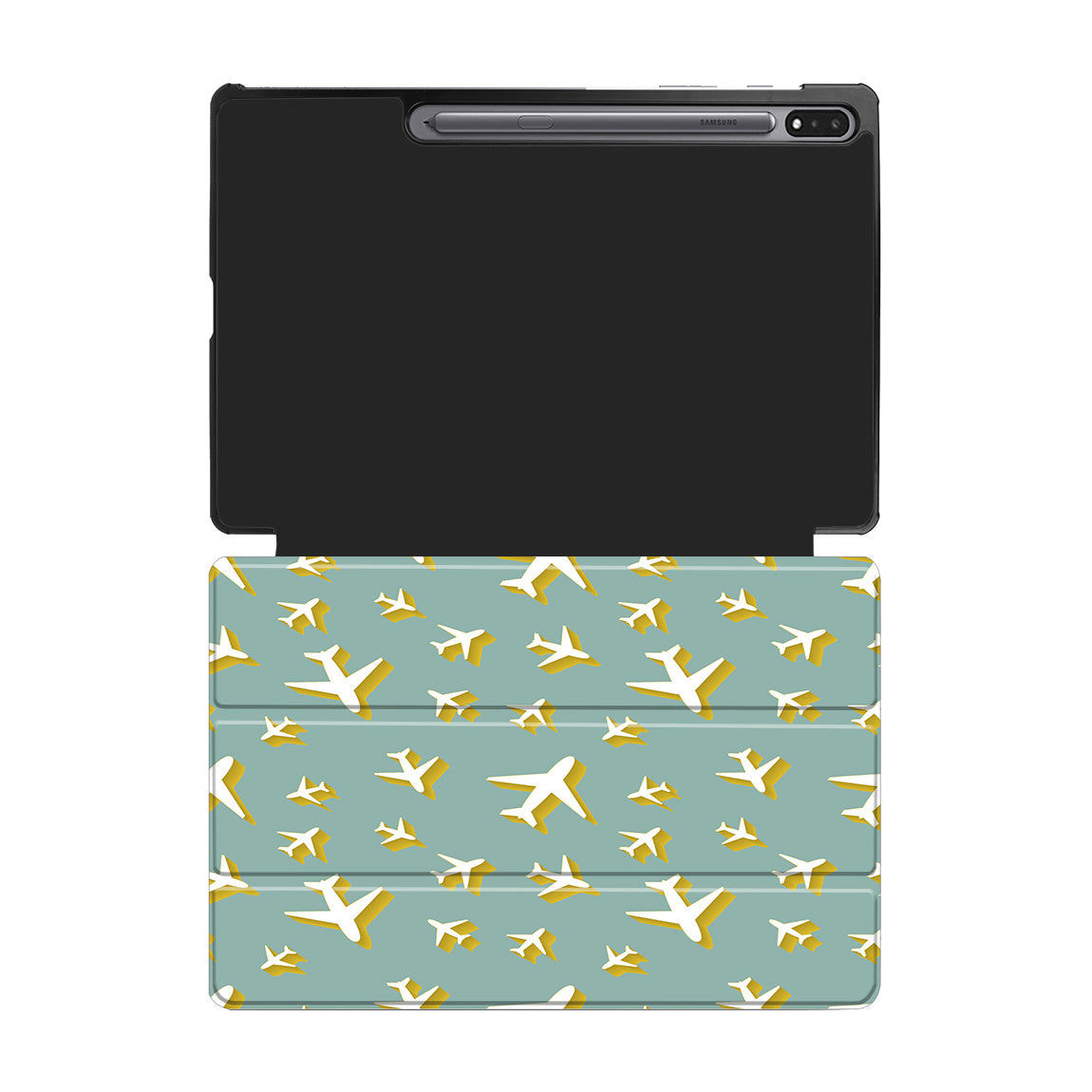 Mixed Size Airplanes Designed Samsung Tablet Cases