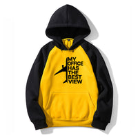 Thumbnail for My Office Has The Best View Designed Colourful Hoodies