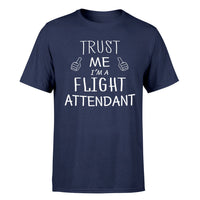 Thumbnail for Trust Me I'm a Flight Attendant Designed T-Shirts