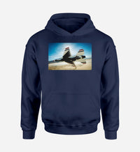 Thumbnail for Turning Right Fighting Falcon F16 Designed Hoodies