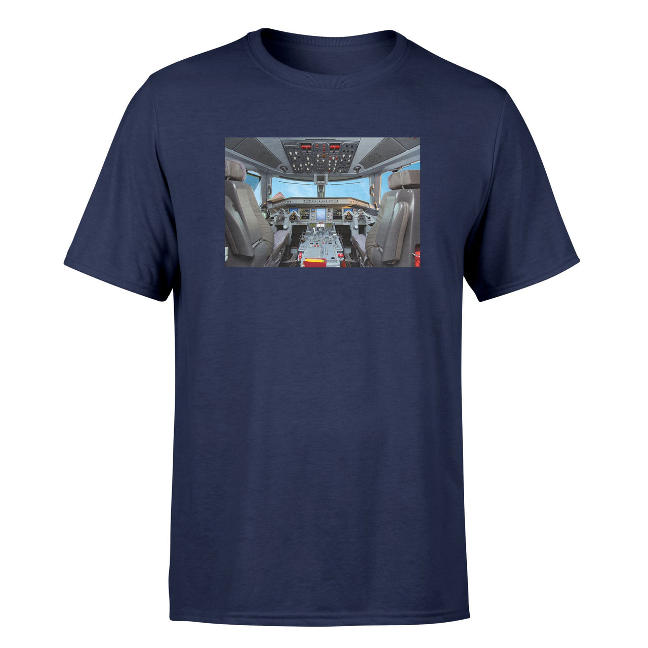 Embraer E190 Cockpit Designed T-Shirts