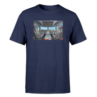 Thumbnail for Embraer E190 Cockpit Designed T-Shirts