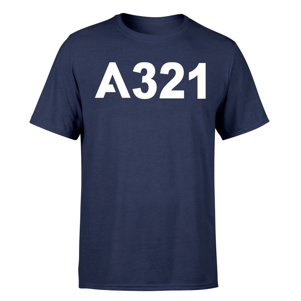 A321 Flat Text Designed T-Shirts