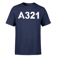 Thumbnail for A321 Flat Text Designed T-Shirts