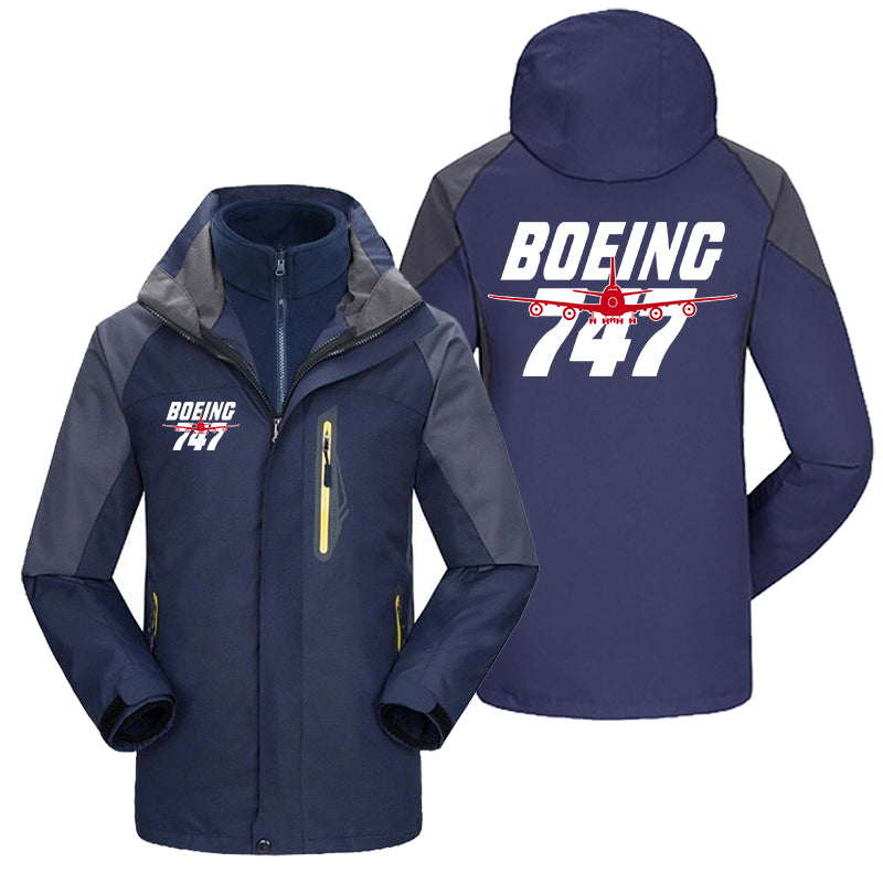 Amazing Boeing 747 Designed Thick Skiing Jackets