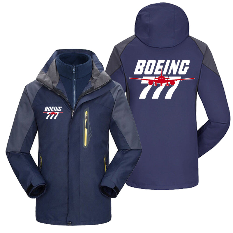 Amazing Boeing 777 Designed Thick Skiing Jackets