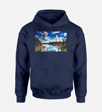 Thumbnail for Amazing Scenary & Sea Planes Designed Hoodies