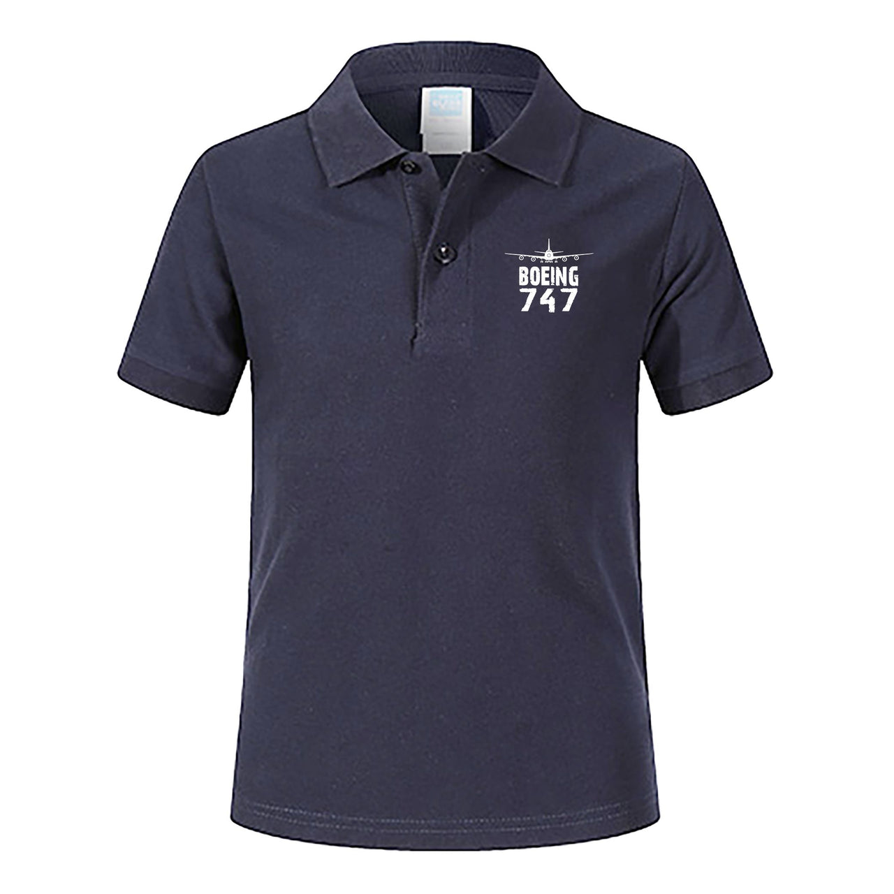 Boeing 747 & Plane Designed Children Polo T-Shirts