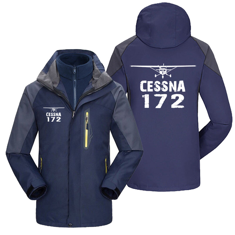 Cessna 172 & Plane Designed Thick Skiing Jackets