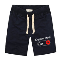 Thumbnail for Airplane Mode On Designed Cotton Shorts